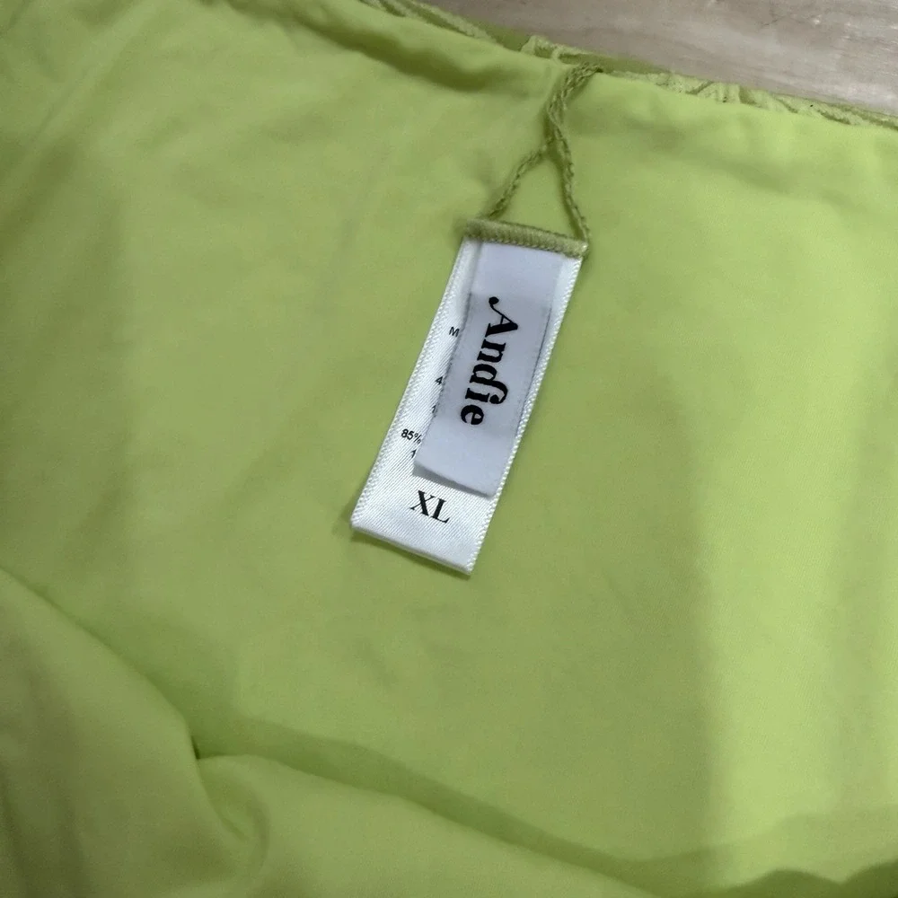 Women's Angie Swim Set Green Yellow Size L/xl Swim‎ Bikini